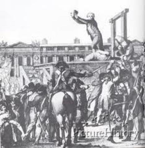 End of Louis XVI Reign
