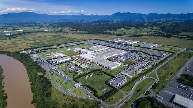 El Complejo Industrial de Nissan en Resende