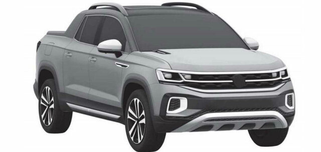 Volkswagen Tarok: ya se registró en Brasil el diseño de la pick up compacta