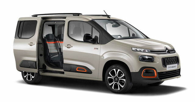 Citroën habría registrado el diseño de la nueva Berlingo en Brasil