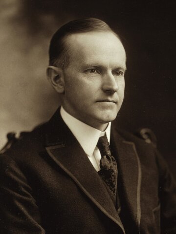 Coolidge becomes President
