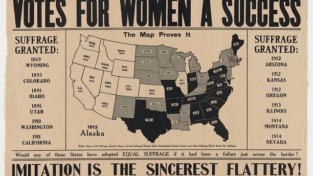 The 19th Amendment takes effect