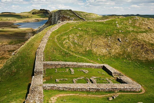 Hadrian Wall Is Built