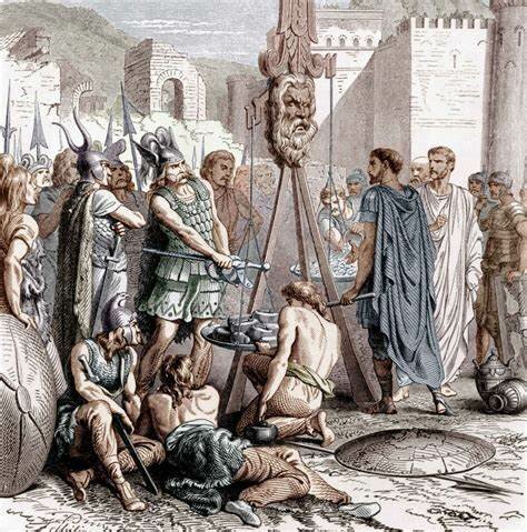 The Visigoths Sack Rome