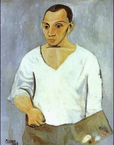 Autoritratto con tavolozza