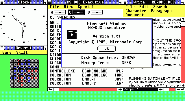 rilasco windows 1.0