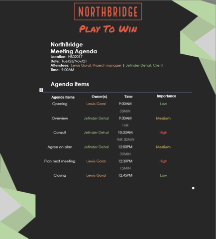 this lesson - agenda