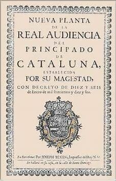 Decretos de Nueva Planta para Aragón