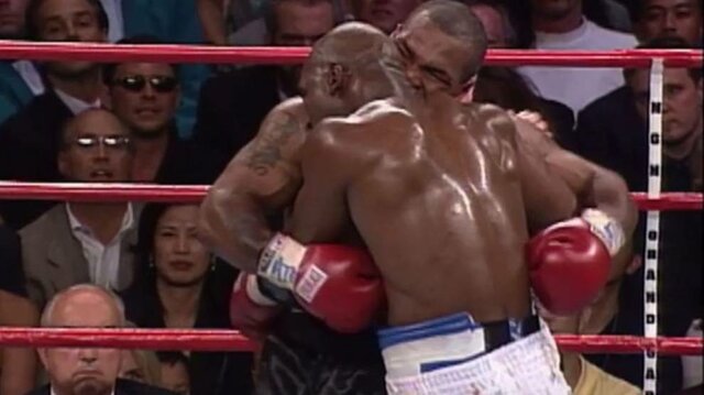 His fights with Evander Holyfield