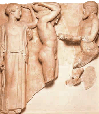 Metopa del Templo de Zeus en Olimpia