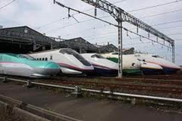 High speed Trains-Japan shinkansen