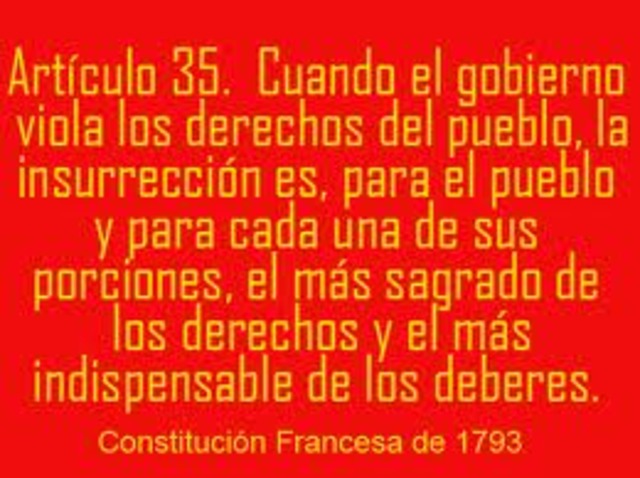 declaracion de la constiucion (derechos  humanos )