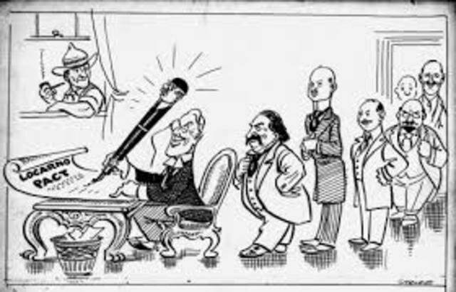 The Lorcarno Treaties are Signed