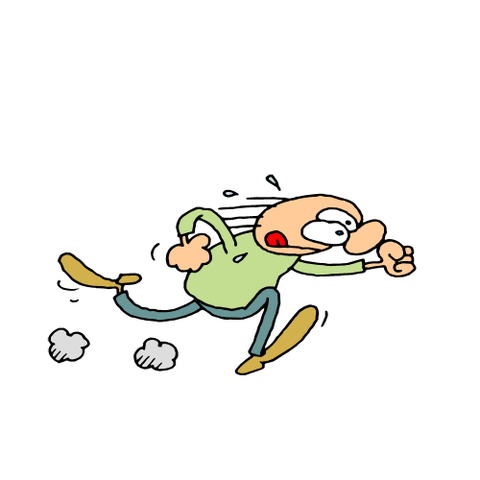 run 2 laps around Ön