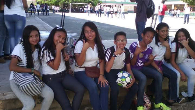 En la secundaria (Odalis)