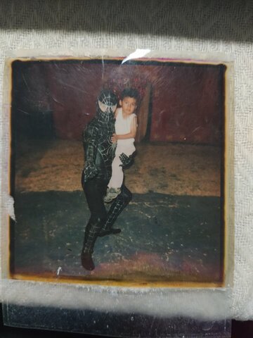 Foto con mi personaje favorito