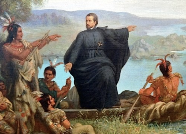 First Jesuits arrive in new France
