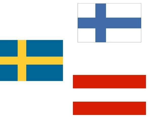 3 new memebers: Austria, Sweden and Finland