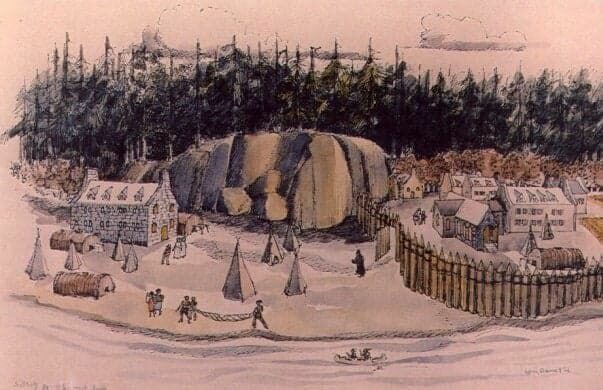 Fondation de la réduction de Sillery