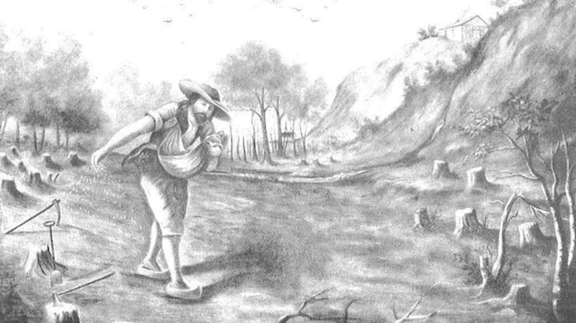 Arrivée de la famille Hébert en Nouvelle-France