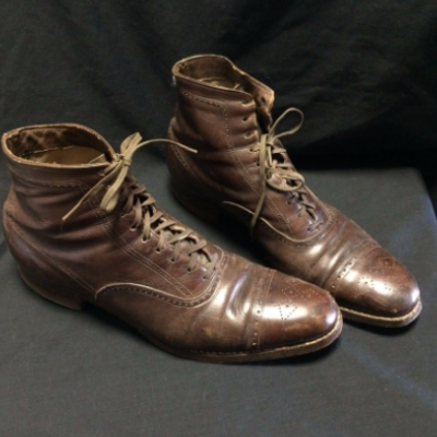 Timeline: Men fashion shoes 1900s