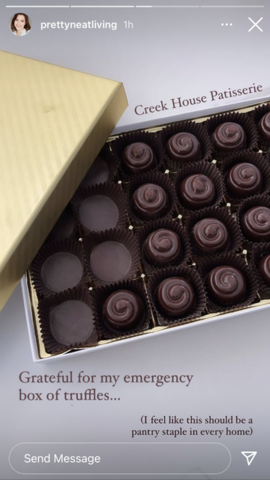 *Still stress eating