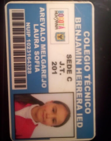 Cuando entre al colegio Benjamín Herrera