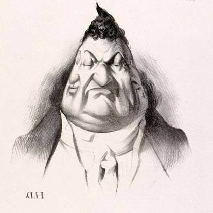 Caricatura - Honoré Daumier