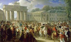 Entrada de Napoleón a Berlin