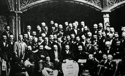 Inauguración de la I Internacional de trabajadores