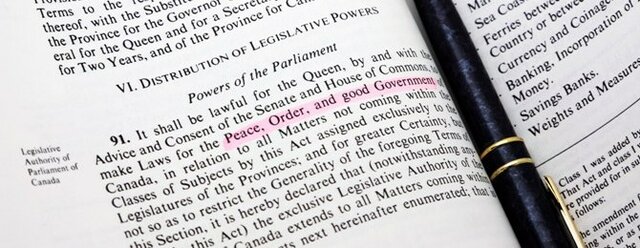 Canadian Constitution and Charter of Human Rights and Freedom