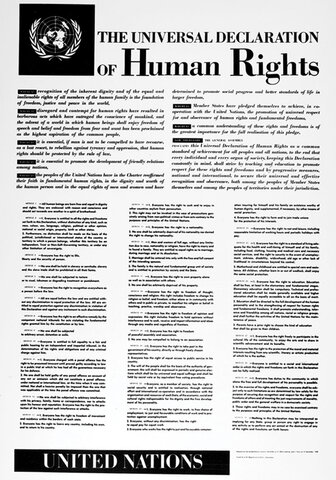 Creation of the Universal Declaration of Human Rights