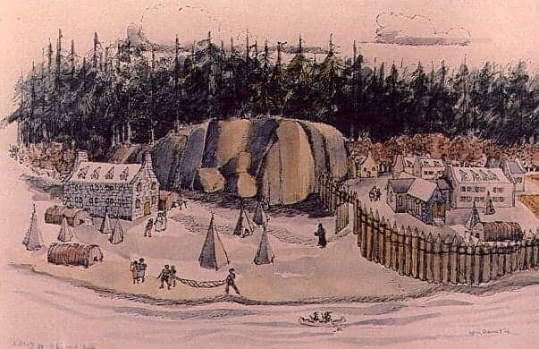 Fondation de la réduction de Sillery