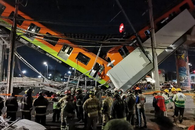 Accidente en la línea 12 del metro de la Ciudad de México