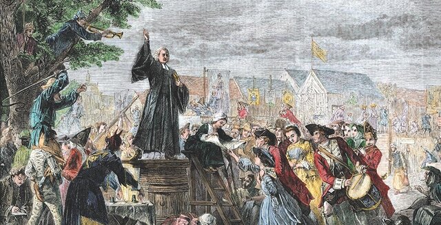 George Whitefield Travels to America