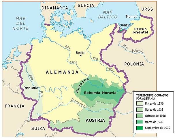 Alemanya envaeix Austria