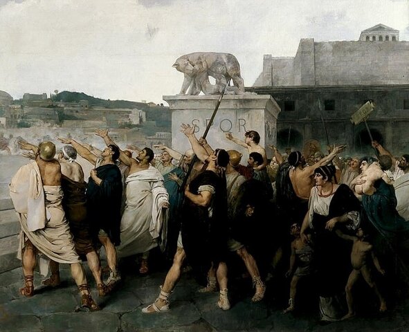 Primera huelga plebeya