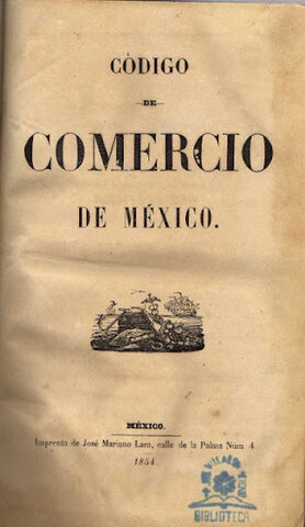 Primer código de comercio mexicano