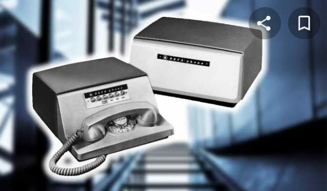 1956 - PRIMER MÓDEM