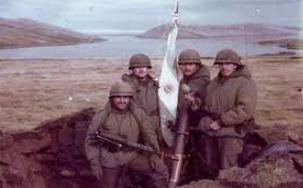 Guerra de Malvinas.