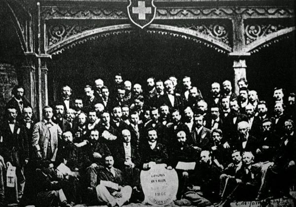 Inauguración de la I Internacional de trabajadores