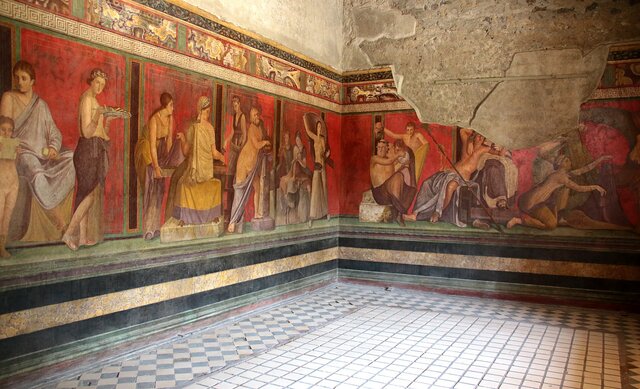 Villa de los Misterios, Pompeya.