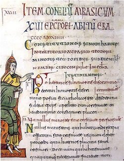 1) Scrittura carolina vs. gotica