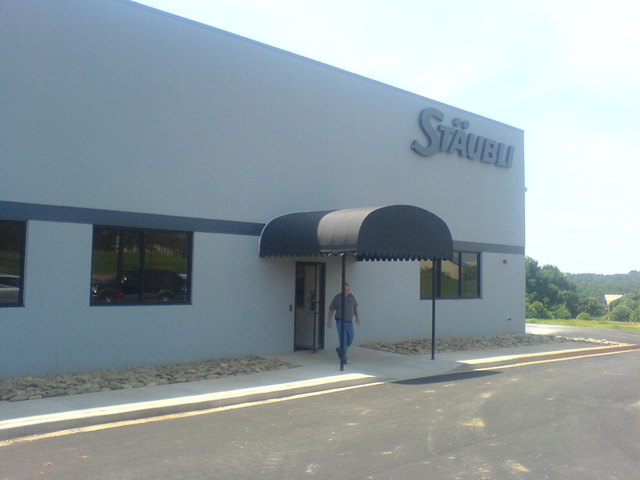 New logo signs are finished