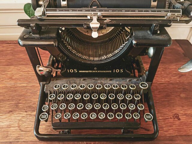 La machine à écrire