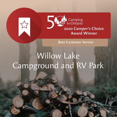 Winner Campers Choice Award, Best Customer Service