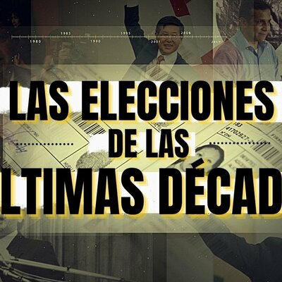 Timeline:  Las elecciones de las últimas décadas(1980 al 2021)