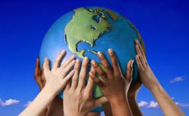 Gathering people to start a feed the hungry day