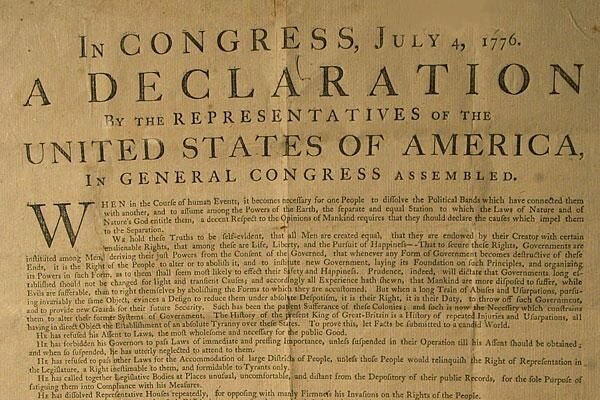 Independence of the US