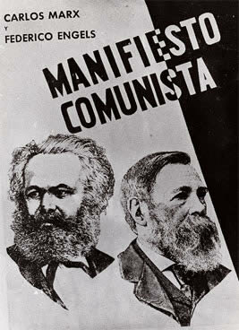 Marx y Engels publican el “Manifiesto Comunista”
